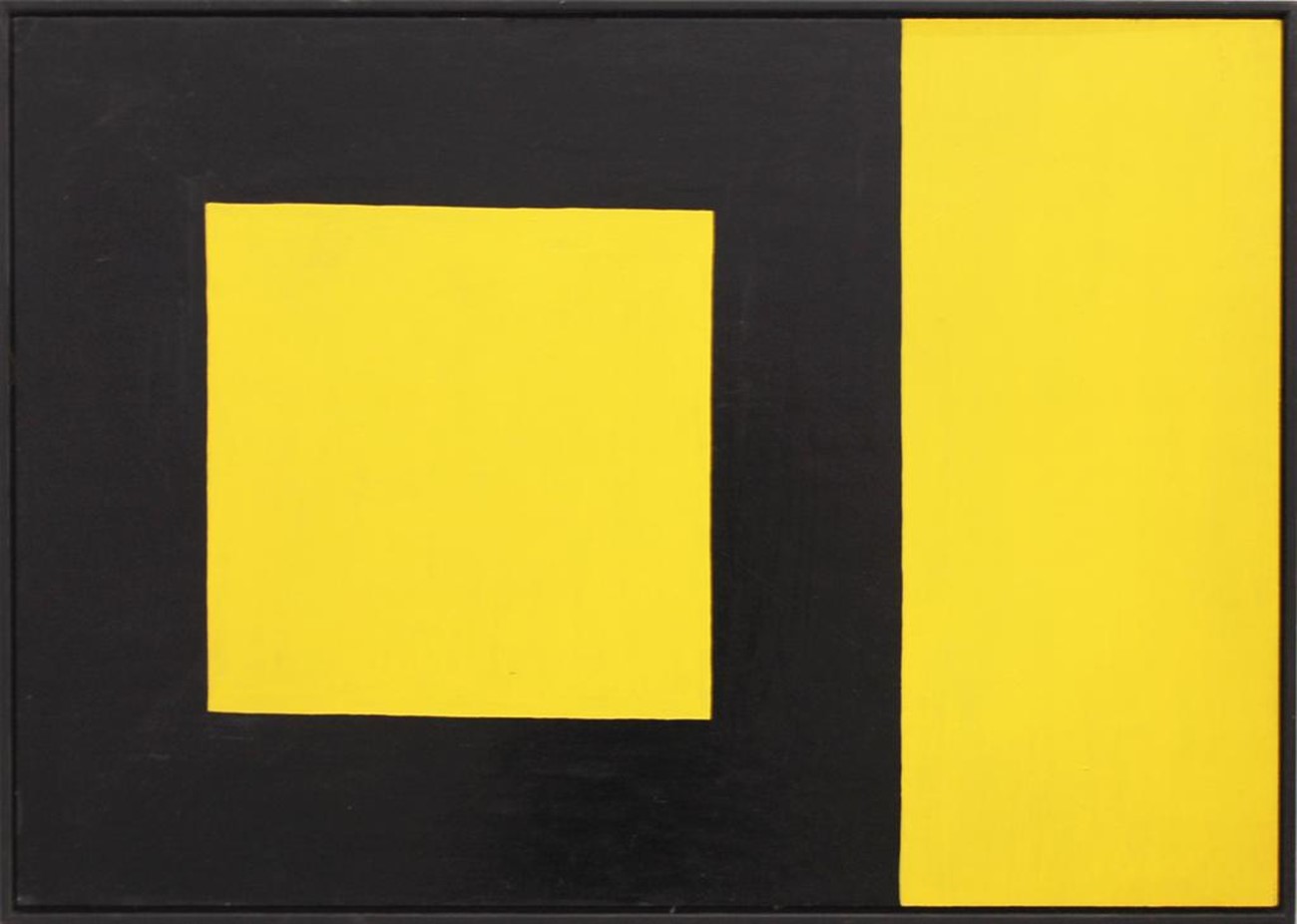 Other works — Gult Lys (1), 1988, Alkyd on board, 70 x 100 cm