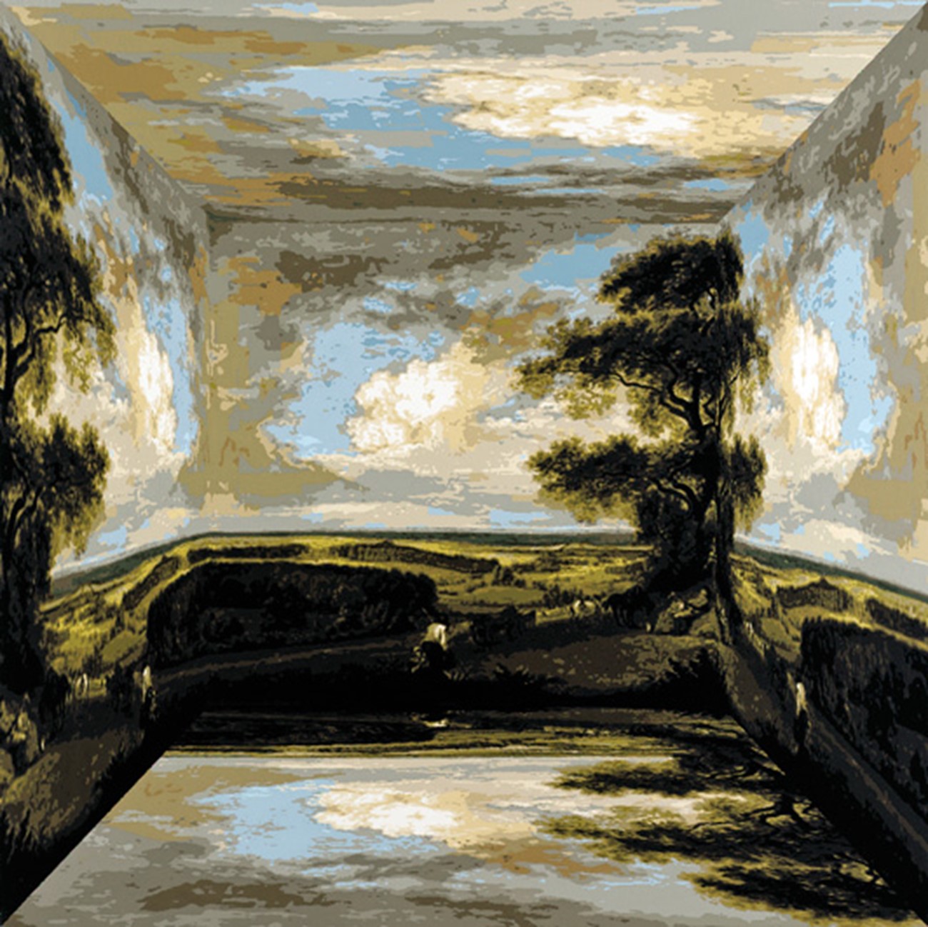Untitled, 2007, Oil on canvas , 178 x 189,5 cm, Purchased by Ny Carlsbergfondet