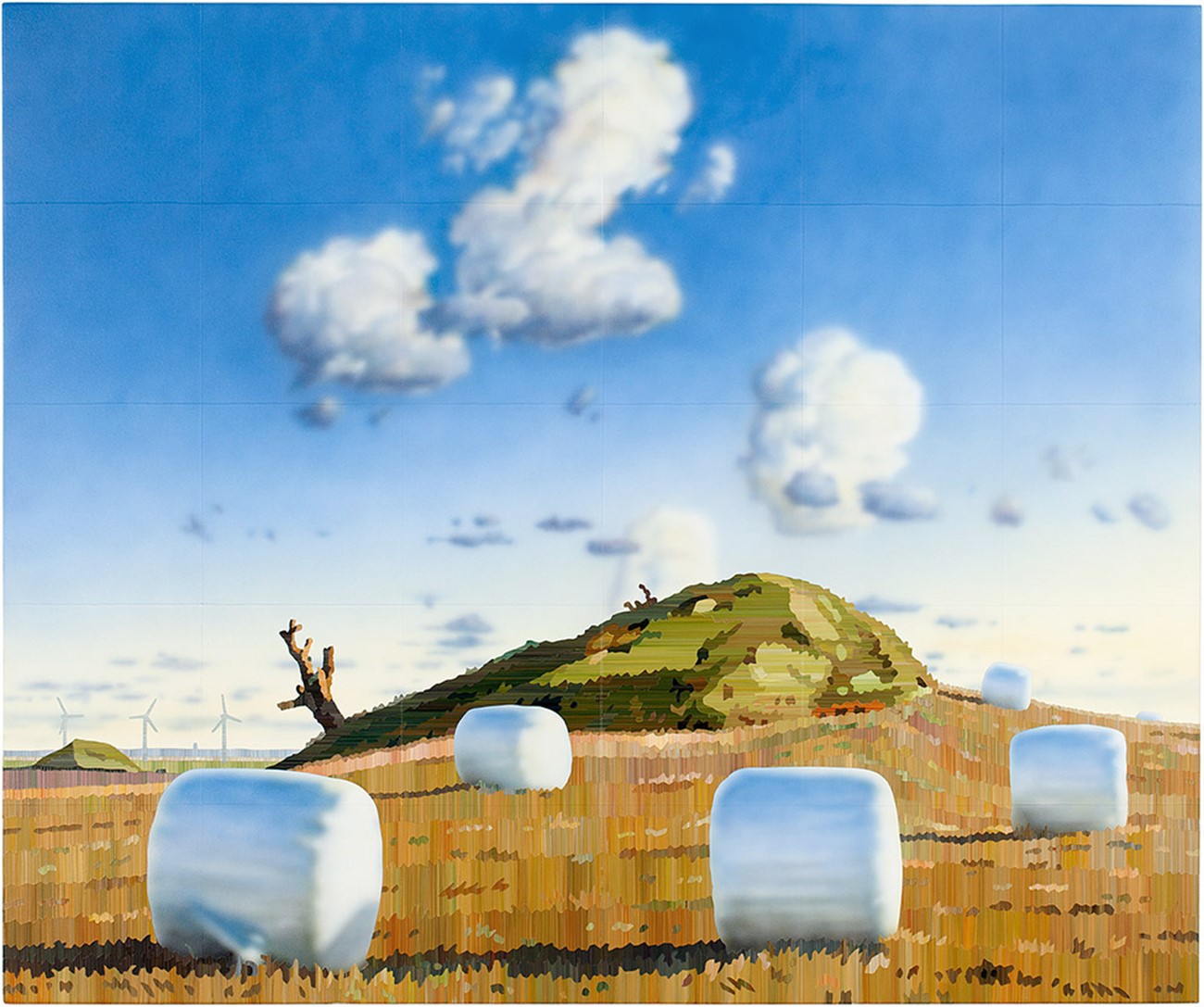 Lundbye Remake (5:6), 2011, acrylic on board , 91,3 x 109,5 cm