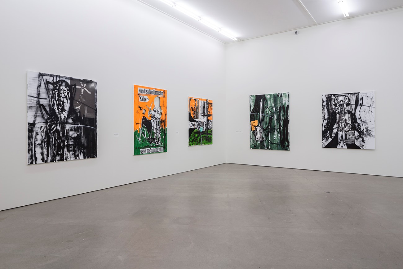 What's Left (is Republican Paint) - Nine Sisters, 2015, Solo exhibition, installation view. ARoS Aarhus Art Museum (DK). Photo: Anders Sune Berg.