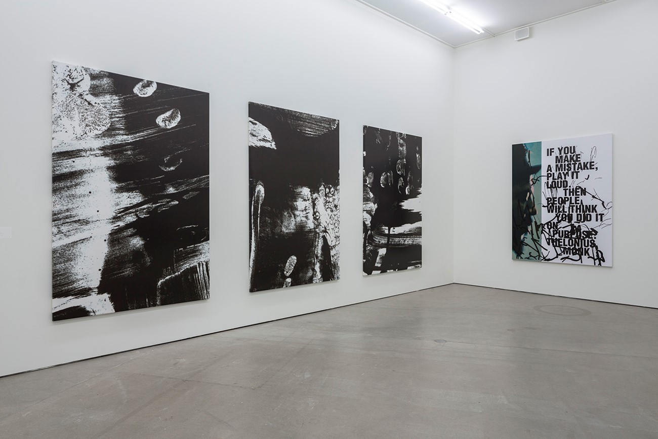 What's Left (is Republican Paint) - Nine Sisters, 2015 (1), Solo exhibition, installation view. ARoS Aarhus Art Museum (DK). Photo: Anders Sune Berg.
