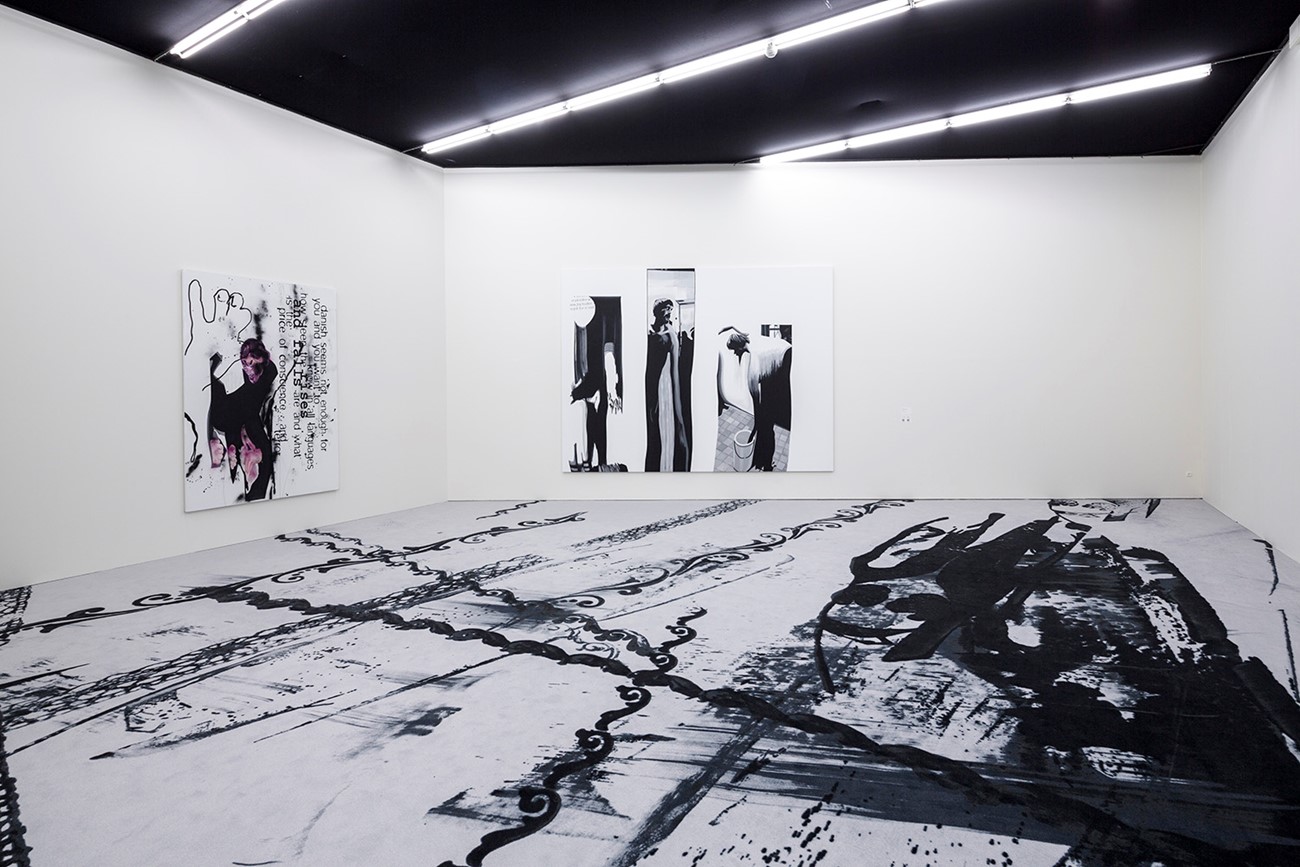What's Left (is Republican Paint) - Nine Sisters, 2015 (6), Solo exhibition, installation view. ARoS Aarhus Art Museum (DK). Photo: Anders Sune Berg.