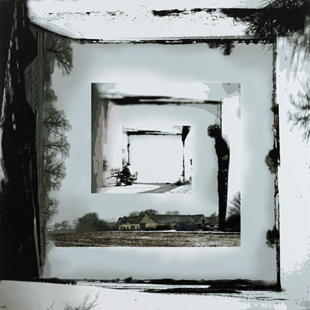 Untitled (6), 2007, oil on canvas , 178 x 178 cm