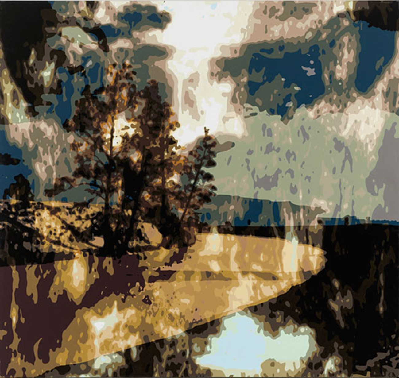 Untitled (3), 2007, oil on canvas , 178 x 189,5 cm , Purchased by Ny Carlsbergfondet