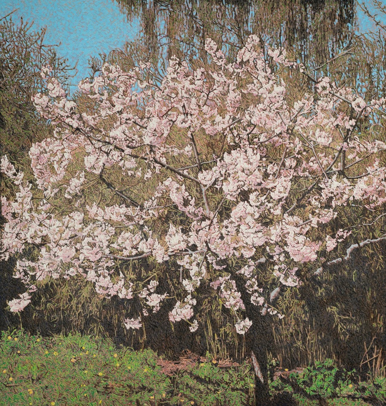 Allegro, 2021, oil on canvas, 190 x 180 cm.