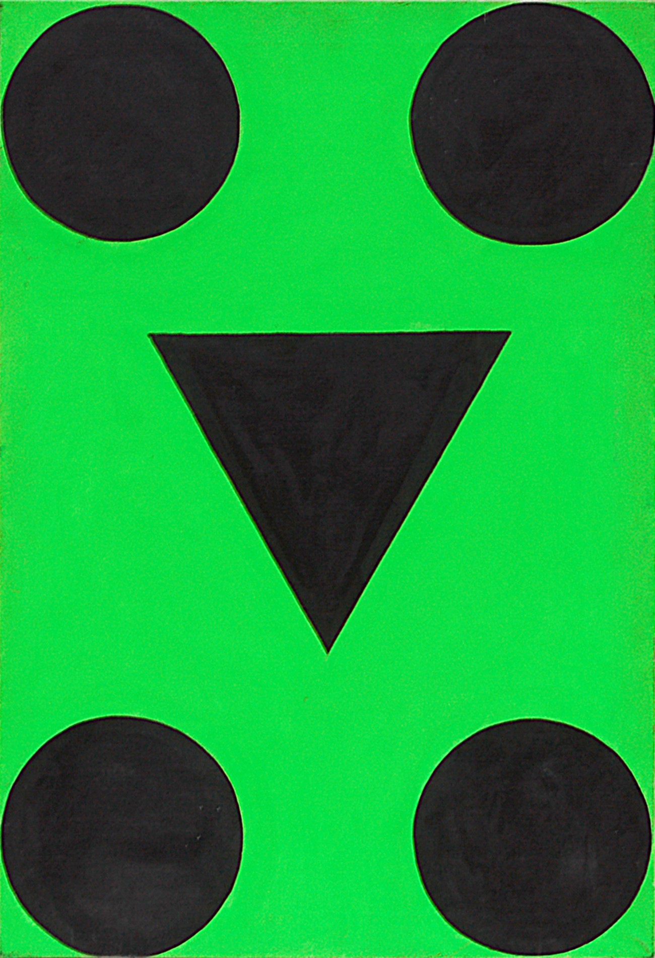 Other works — Albert Mertz: Mickey Mouse, Albert Mertz: Mickey Mouse. Oil on canvas, 95x65 cm, 1988