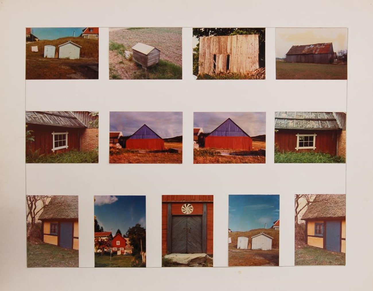 Other works — Husene II, 1977, Photocollage , 50 x 65 cm