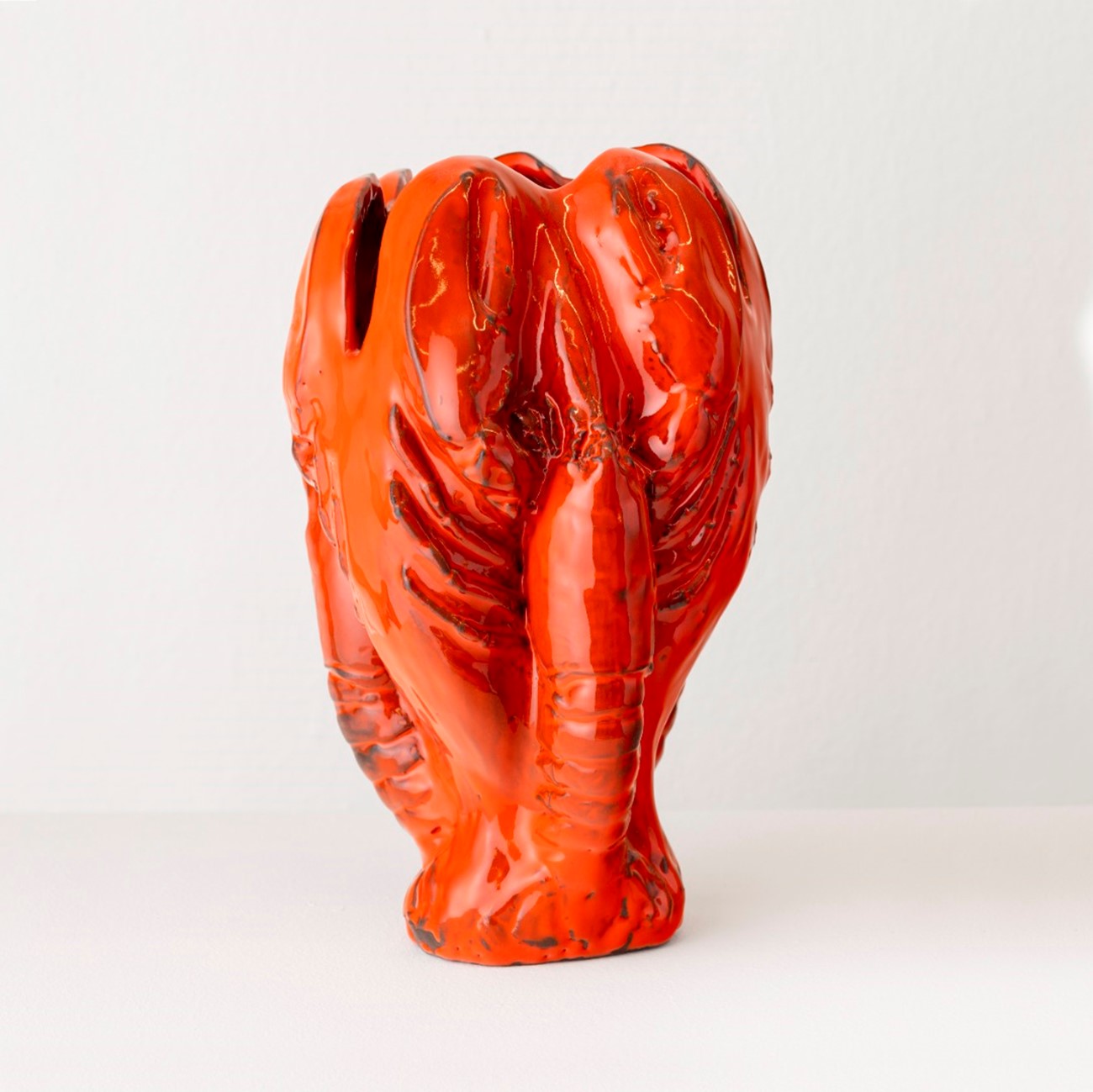 Lobster, glazed stoneware, 2023
