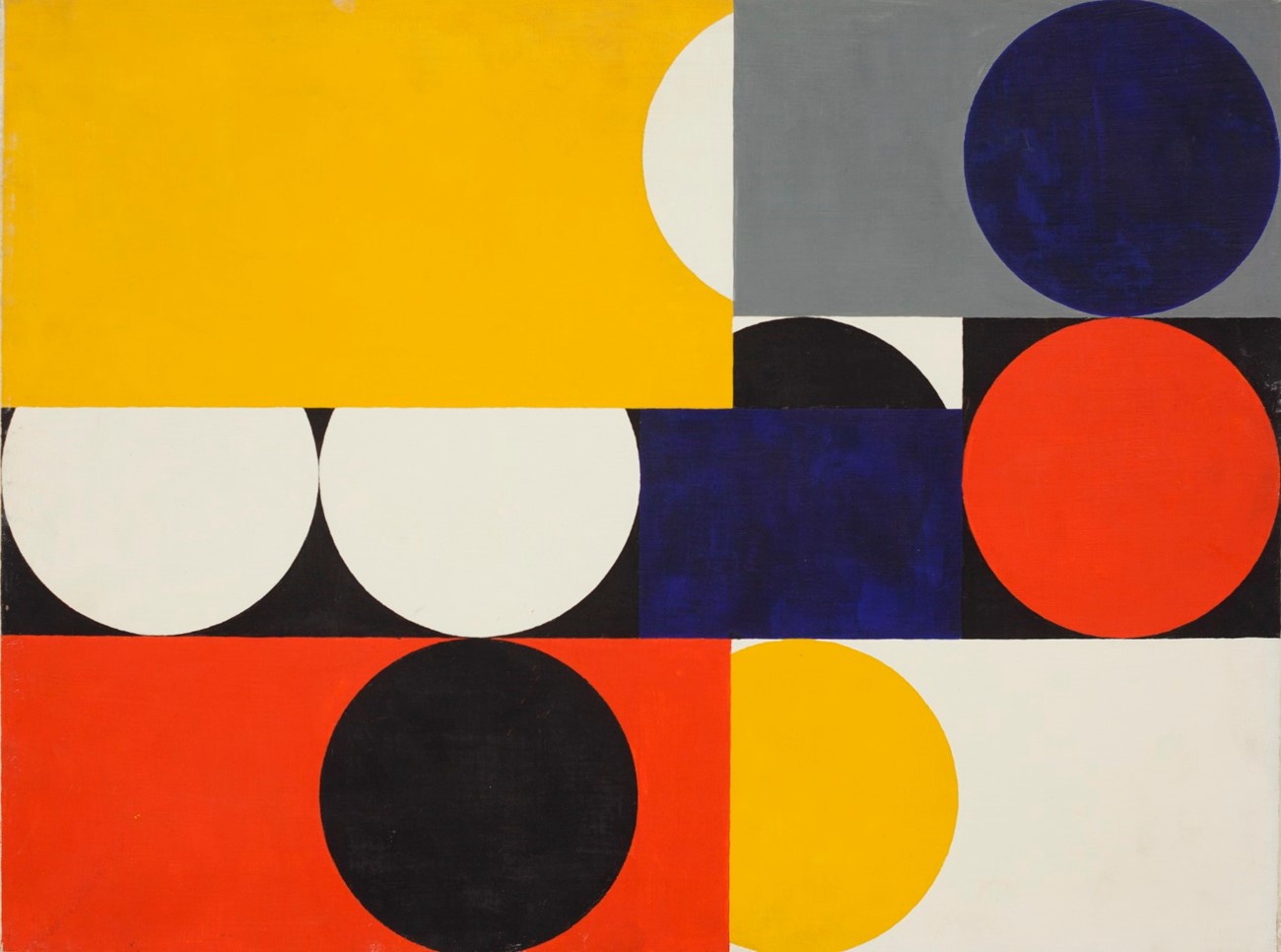 Gunnar Aagaard Andersen, Untitled, 1951, Oil on canvas, 46 x 61 cm (acquired by AKO Foundation)