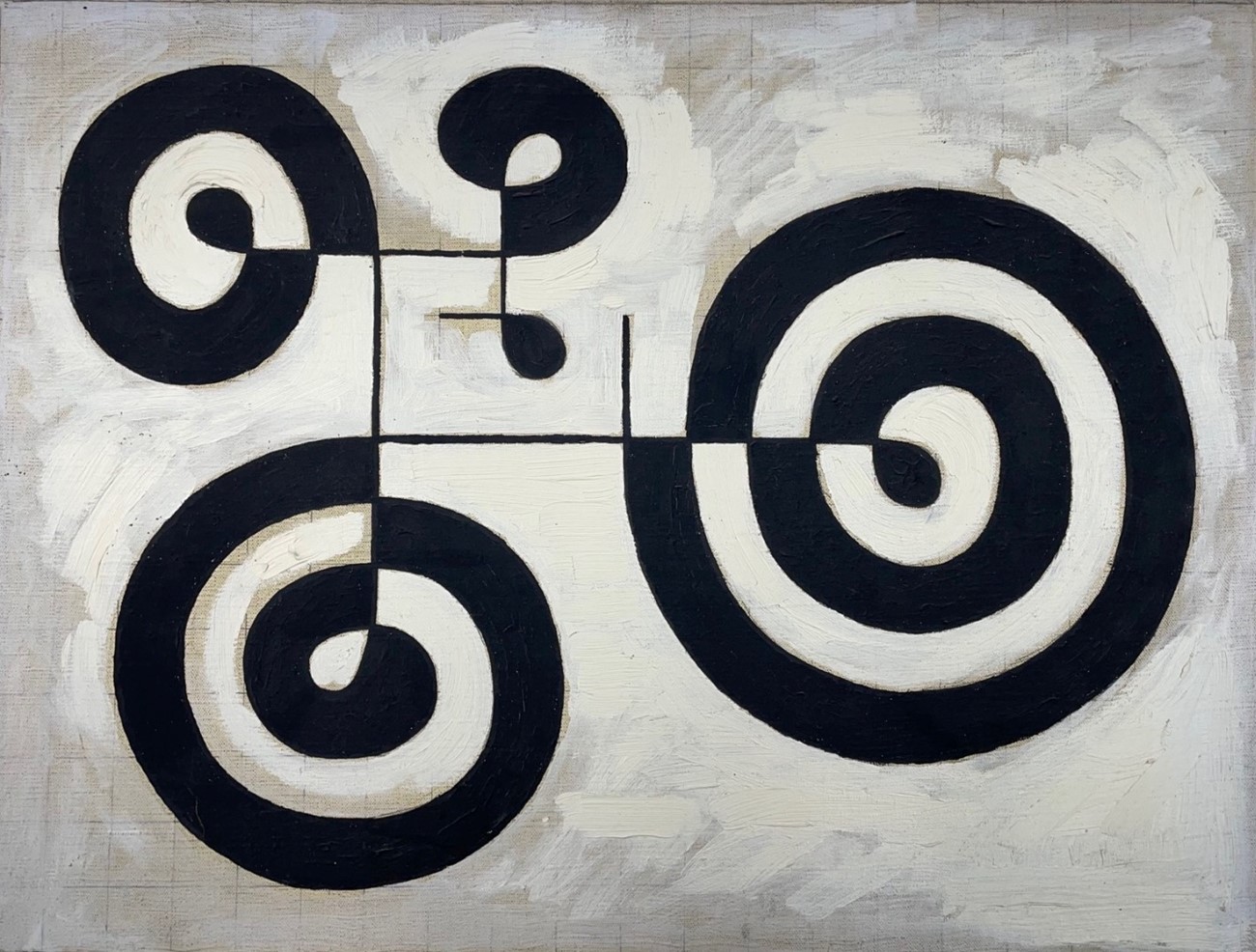Gunnar Aagaard Andersen, Untitled, 1949 Oil on canvas, 46 x 61 cm (acquired by AKO Foundation)