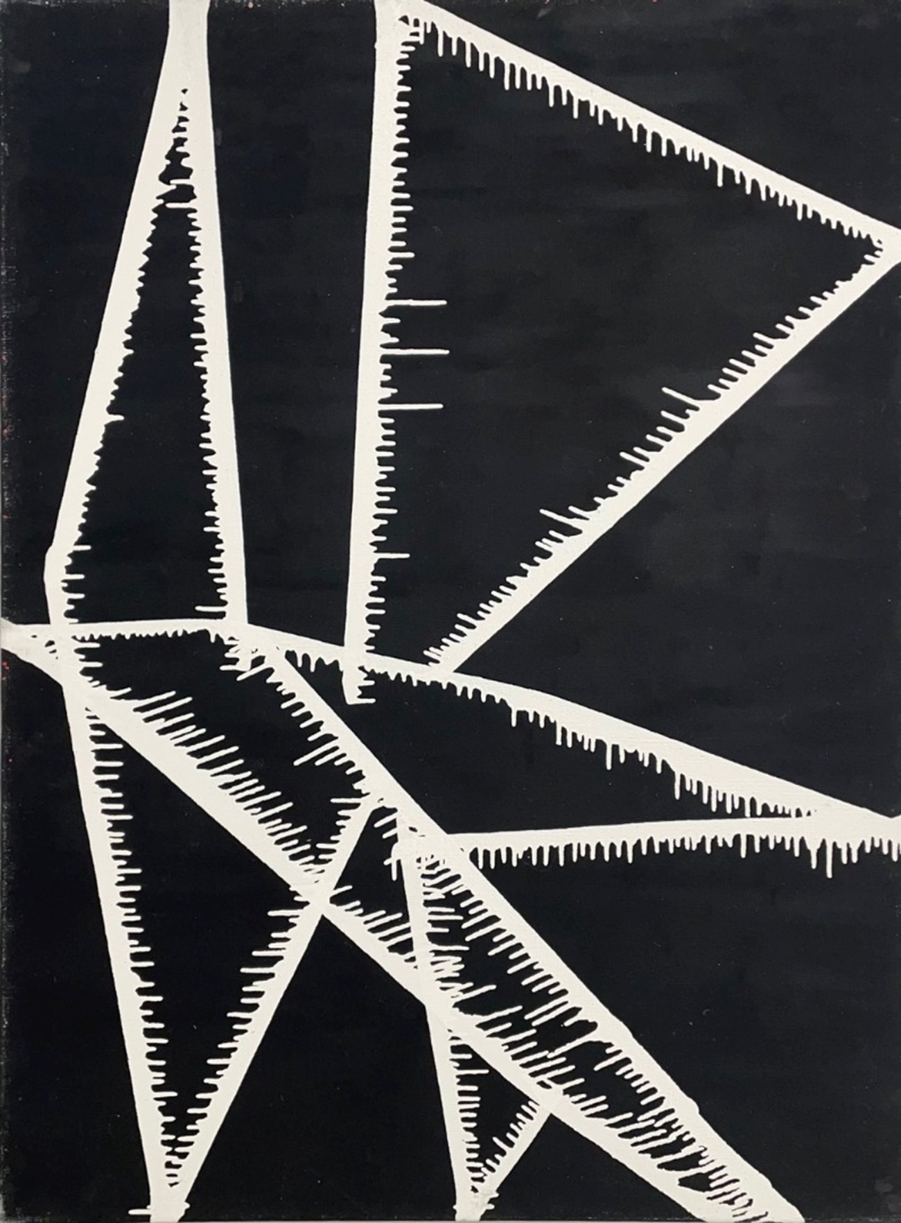 Gunnar Aagaard- Andersen , DRIVEBILLEDE, 1957, oil on canvas, 130x 97 cm