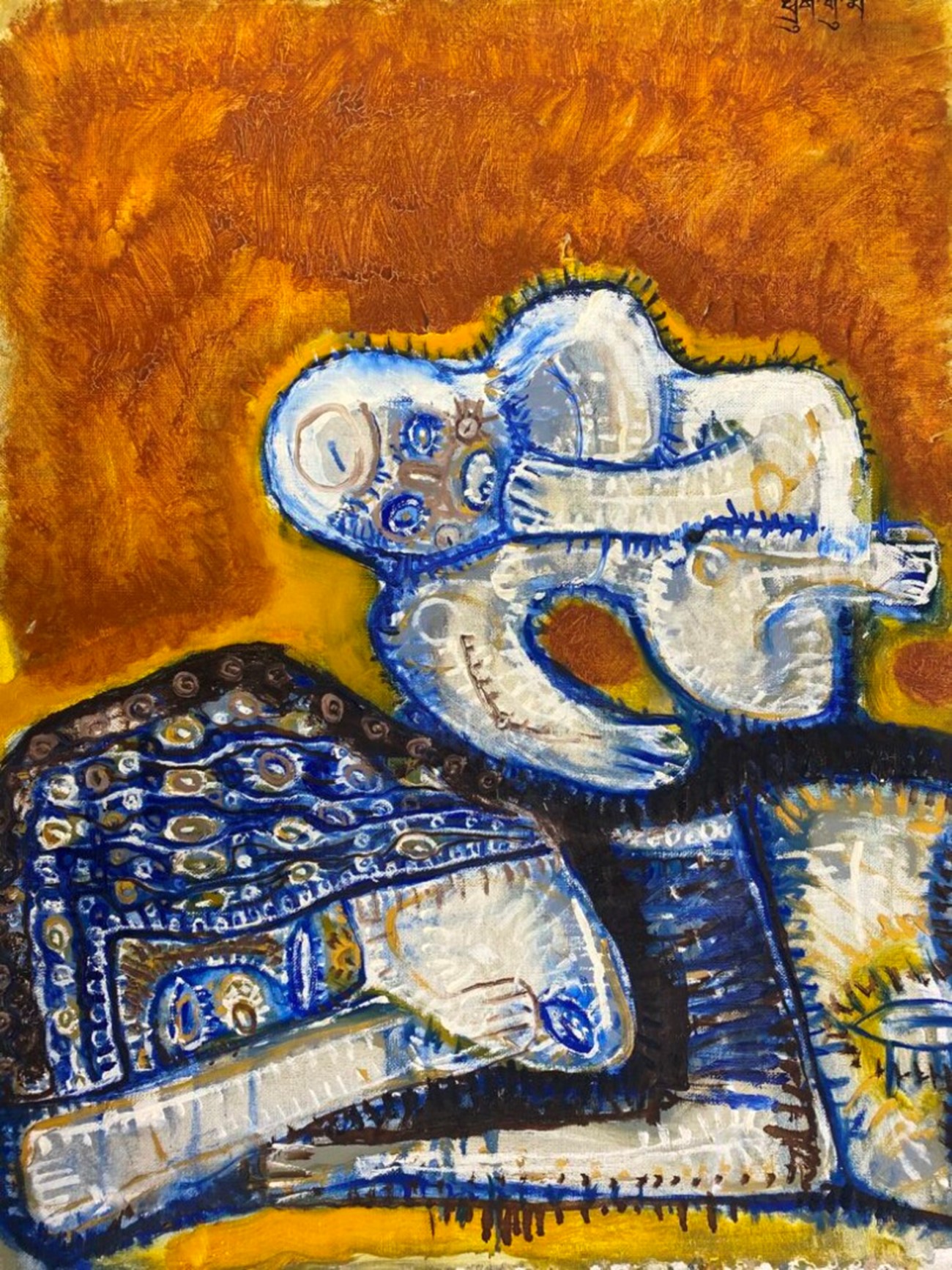 Untitled (2), 1961, Oil on canvas, 62 x 58,5
