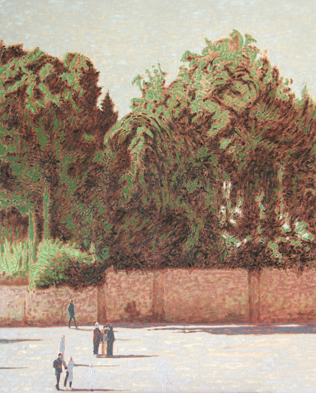 Untitled (2), 2016, Oil on canvas, 105 x 85 cm