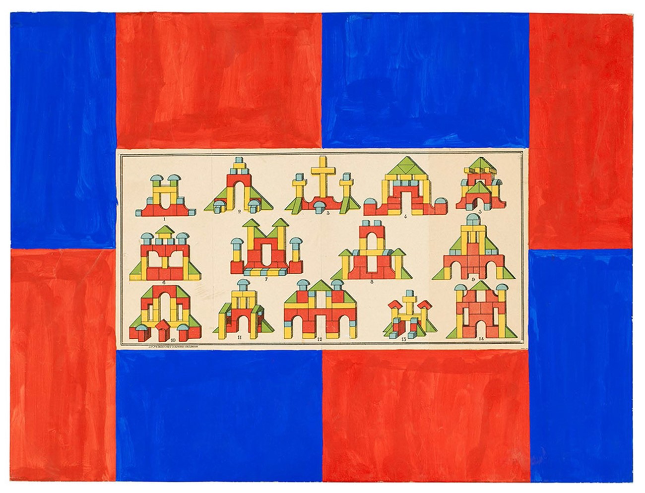 Untitled, (1), 1984, Gouache on cardboard, 40 x 52 cm
